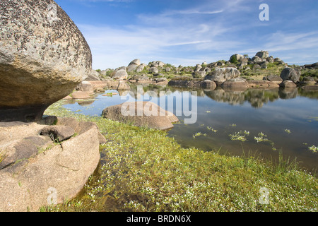 See von Los Barruecos, Caceres, Spanien Stockfoto