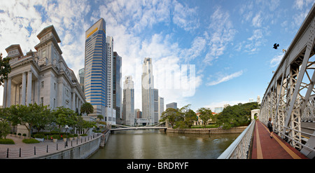 Geschäftsviertel von Singapur, Asien Stockfoto