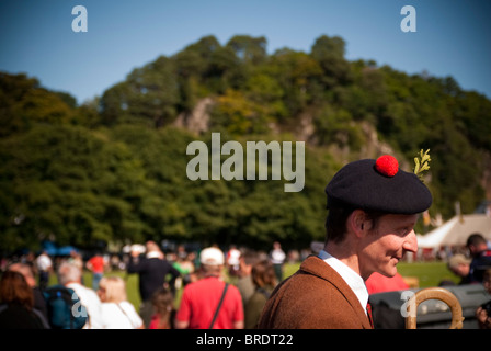 Die Oban-Show im Argyle & Bute, Schottland. Landwirtschaftsausstellung mit Vieh, regionale Produkte und Auszeichnungen. Stockfoto