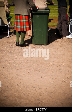 Die Oban-Show im Argyle & Bute, Schottland. Landwirtschaftsausstellung mit Vieh, regionale Produkte und Auszeichnungen. Stockfoto