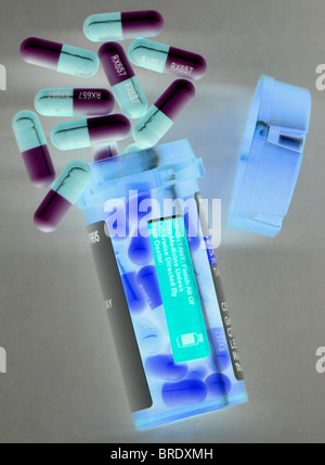 Pillen - Drogen - Medikamente Stockfoto