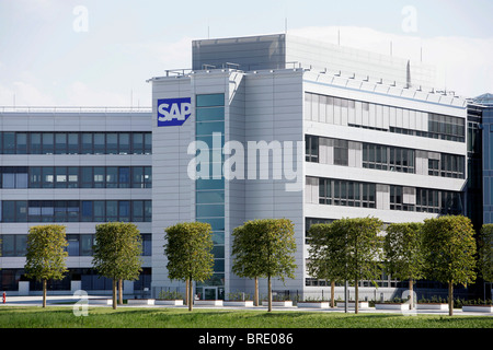 Hauptsitz der Software Firma SAP AG in Walldorf, Baden-Württemberg, Deutschland, Europa Stockfoto