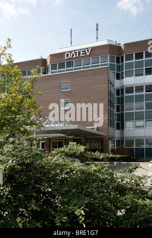 Sitz der DATEV eG, Rechenzentrum für Steuerberater, Wirtschaftsprüfer, Rechtsanwälte und Unternehmen in Nürnberg Stockfoto