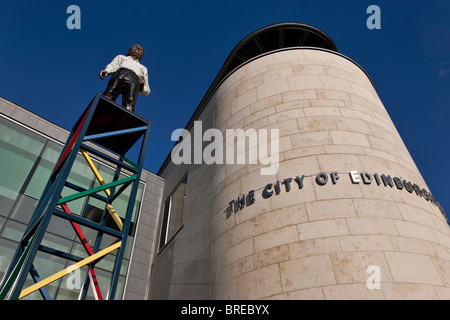 Stadtrat von Edinburgh Designe von Gebäude-Design-Partnerschaft aufzubauen. Stockfoto