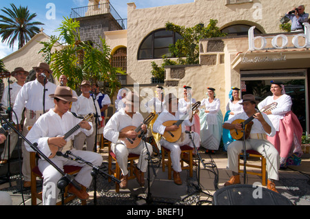 Traditioneller Tanzfestival in Las Palmas, Gran Canaria, Kanarische Inseln, Spanien Stockfoto