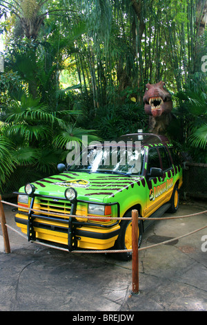 Jurassic Park Jeep Cherokee Stockfoto