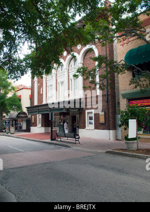 Cocoa Village Spielhaus an der Ost Küste von Florida Stockfoto