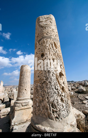 Die römischen Ruinen von Jerash, Jordanien, Naher Osten. Stockfoto