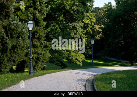 Maksimir Park, Zagreb, Kroatien Stockfoto