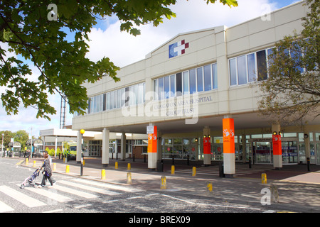 Craigavon Area Hospital Eingang, County Armagh, Nordirland Stockfoto