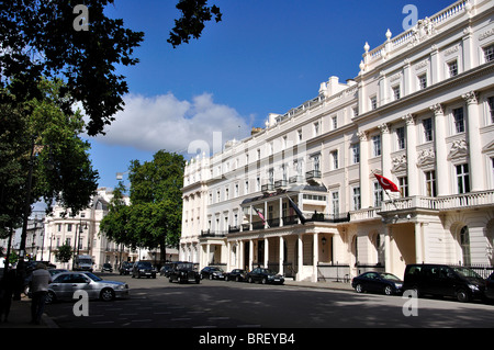 Belgravia, City of Westminster, Belgrave Square, Greater London, England, Vereinigtes Königreich Stockfoto