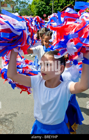 Independence Day feiern Ciudad Colon Zentraltal Costa Rica Stockfoto