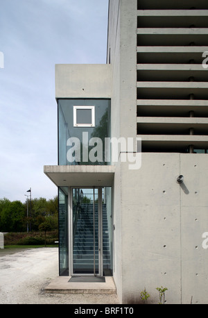 Modernes Bürogebäude, Gelsenkirchen, Ruhrgebiet, Nordrhein-Westfalen, Deutschland, Europa Stockfoto