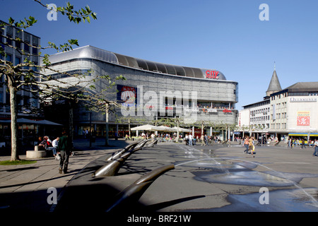 Pinakothek Square und City-Point Einkaufszentrum, Kassel, Hessen, Deutschland, Europa Stockfoto