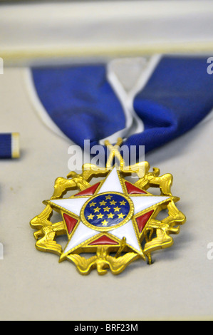 Presidential Medal of Freedom Samuel Moore Walton Wal-Mart Besucherzentrum Bentonville, Arkansas Stockfoto