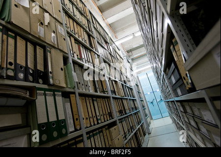 Archiv des Deutschen Technikmuseums, Deutsches Technikmuseum, Berlin, Deutschland, Europa Stockfoto