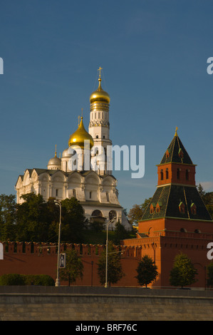 Arkhangelsky Sobor Erzengel-Kirche Kreml Moskau Russland Europa Stockfoto