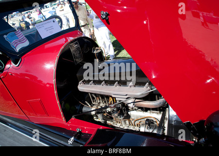 Ein 1948 Jaguar Mk IV Drophead in 2010 Eisenstein Concours d ' Elegance Stockfoto