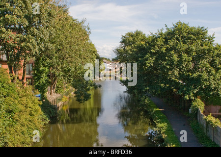 Leeds, Liverpool Canal maghull Stockfoto