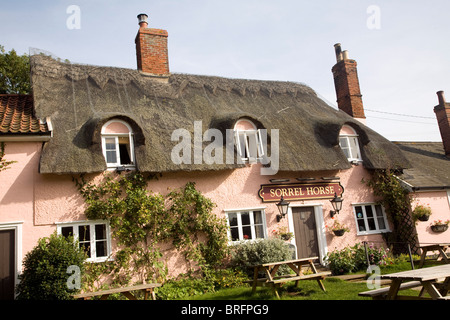 Sauerampfer Pferd Dorf Pub, Shottisham, Suffolk, England Stockfoto