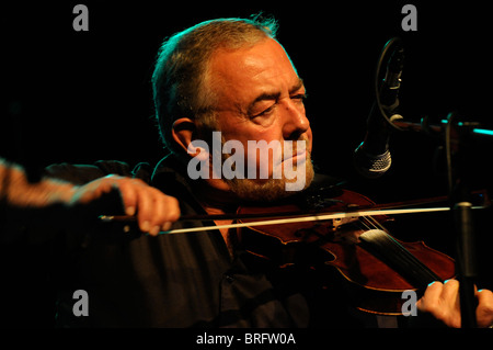 Aly Bain schottischen Shetland Musiker Geige Spieler Stockfoto