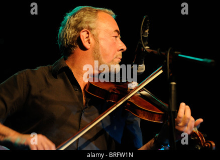 Aly Bain schottischen Shetland Musiker Geige Spieler Stockfoto