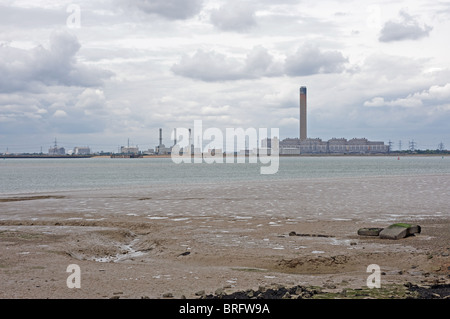 Öl- und Gas-Kraftwerke, UK. Stockfoto