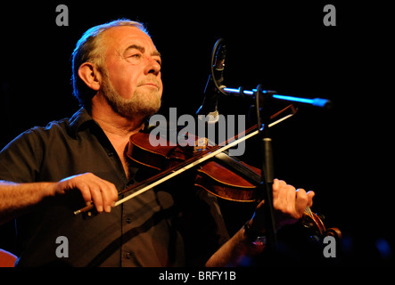 Aly Bain schottischen Shetland Musiker Geige Spieler Stockfoto