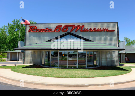 Route 66 Museum Clinton Oklahoma Stockfoto