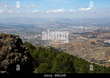 Huenes und Cerro Gordo Bereich Sierra Nevada National Park Spanien Europa Stockfoto