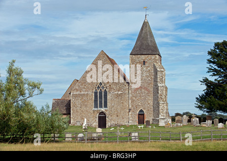 St. Clemens Kirche, alte Romney, Kent, England. Stockfoto