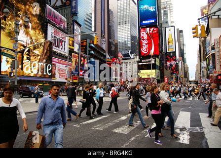 Times Square in New York City Stockfoto