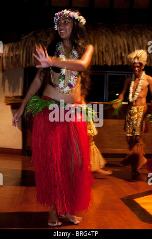 Aitutaki auf den Cook Inseln Stockfoto