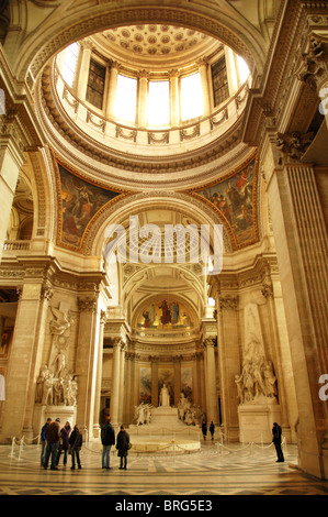 Innen an das Pantheon in Paris Frankreich Stockfoto