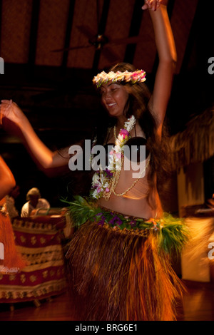 Aitutaki auf den Cook Inseln Stockfoto