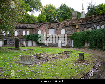 Die Katakomben Warstone Lane Friedhof stammt aus dem Jahre 1847 Vyse Street Hockley Birmingham UK Stockfoto