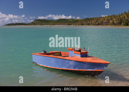 Aitutaki auf den Cook Inseln Stockfoto