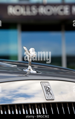 Rolls-Royce-Werk in Goodwood, West Sussex UK Produktionslinie für Rolls-Royce Phantom und Ghost Autos. Stockfoto