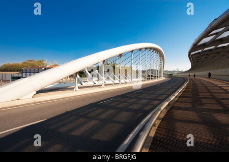 Brücke von Kaiku, Barakaldo, Bizkaia, Spanien Stockfoto