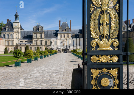 Schloss Fontainebleau, Frankreich Stockfoto