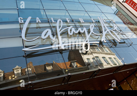 Galeries Lafayette, Lille, Frankreich Stockfoto