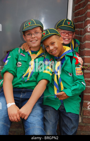 Internationaler Pfadfinder treffen in Roermond Niederlande, Sommer 2010 Stockfoto