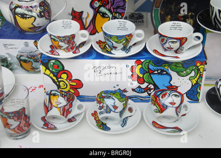 Josien Broeren China auf dem Display in Maastricht Shop Holland Europa Stockfoto