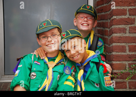 Internationaler Pfadfinder treffen in Roermond Niederlande, Sommer 2010 Stockfoto