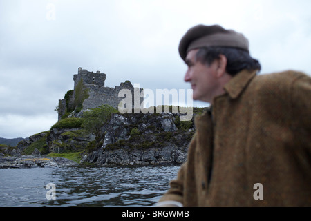 © John Angerson. Clan Ranald Treffen findet jedes Jahr in Arisaig in der Nähe von Mallaig, Schottland. Stockfoto