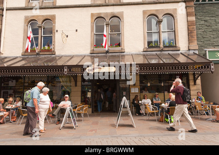 Bryson die Teestube & handwerkliche Bäckerei in Keswick, Cumbria, England, Großbritannien, Uk Stockfoto