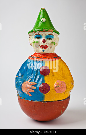 Alten Clown Spielzeug Stockfoto