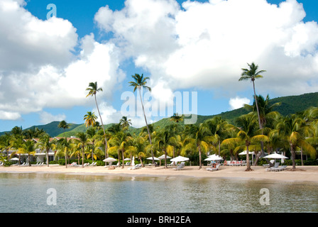 Strand, Carlisle Bay Hotel, Antigua, West Indies, Karibik, Mittelamerika Stockfoto