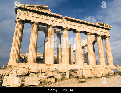 Das Pantheon der Akropolis in Athen, Griechenland. Stockfoto