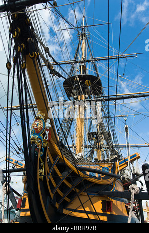 HMS Victory in Portsmouth, England Stockfoto